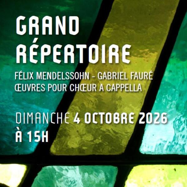 CONCERT "GRAND REPERTOIRE"